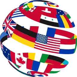vlag van het land